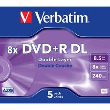 DVD VERBATIM +R DL 8,5GB