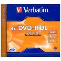 DVD - R DL 8,5GB VERBATIM