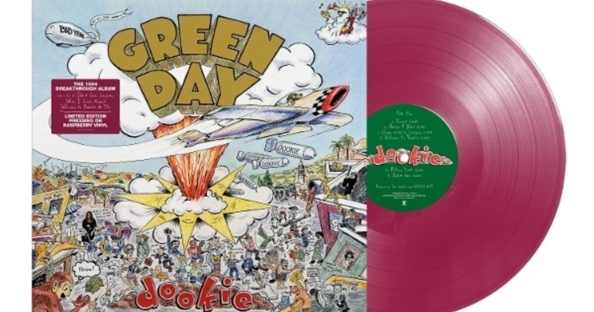 DOOKIE -VINILO COLOR CEREZA-