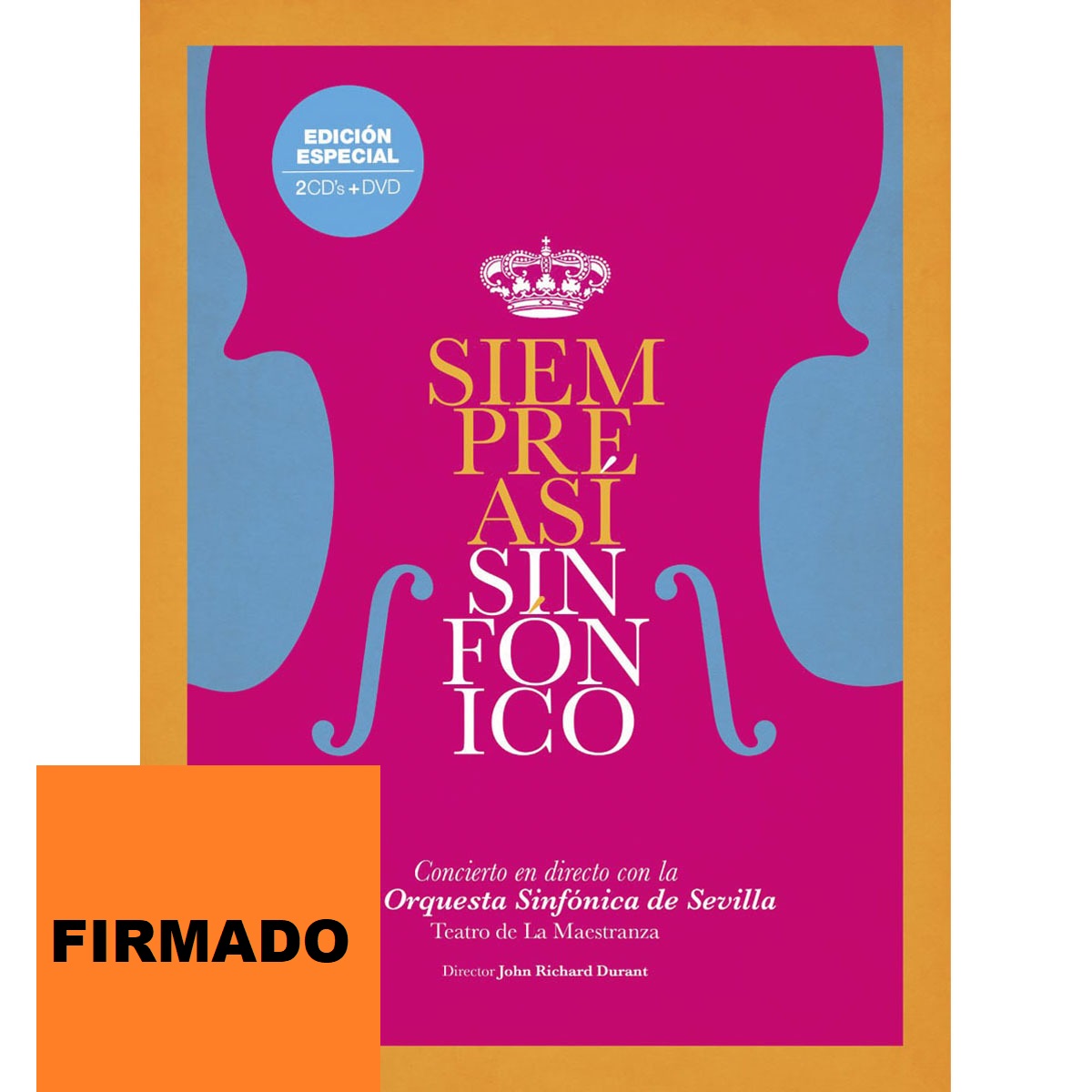 SINFONICO -2CD + DVD FIRMADO-