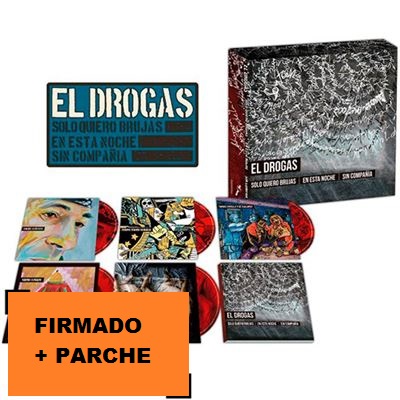 SOLO QUIERO BRUJAS EN ESTA NOCHE SIN COMPAÑIA -5CD FIRMADO + PARCHE-