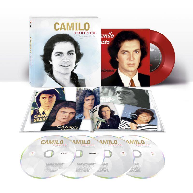 CAMILO FOREVER -LTD 4CD +LIBRO +7´´-