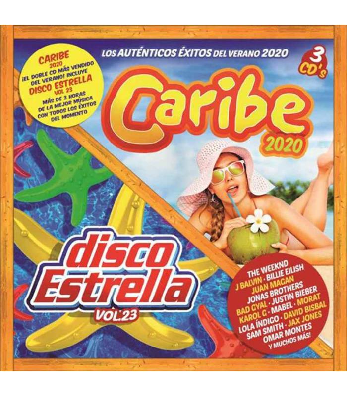 CARIBE 2020/DISCO ESTRELLA VOL.23 -3CD-