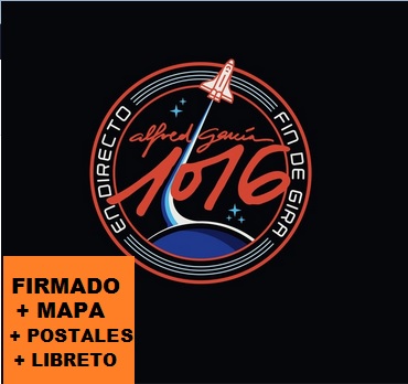 1016 EN DIRECTO FIN DE GIRA -FIRMADO 2CD + DVD +MAPA +6 POSTALES +LIBRETO-