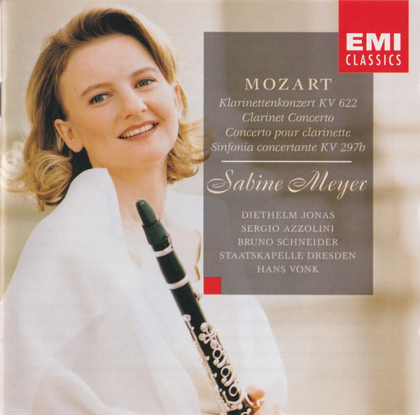 MOZART: CLARINET CONCERTO IN A MAJOR K622/SINFONIA CONCERTANTE IN E FLAT MAJOR K297B