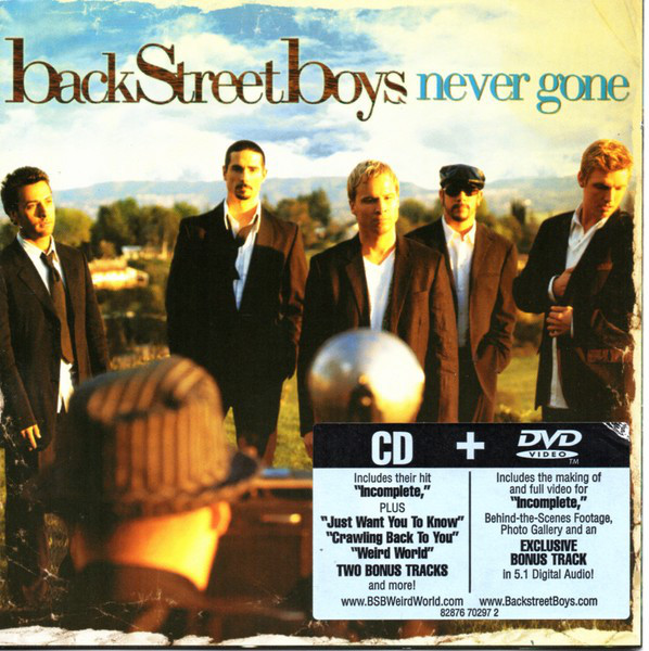 NEVER GONE -CD + DVD-