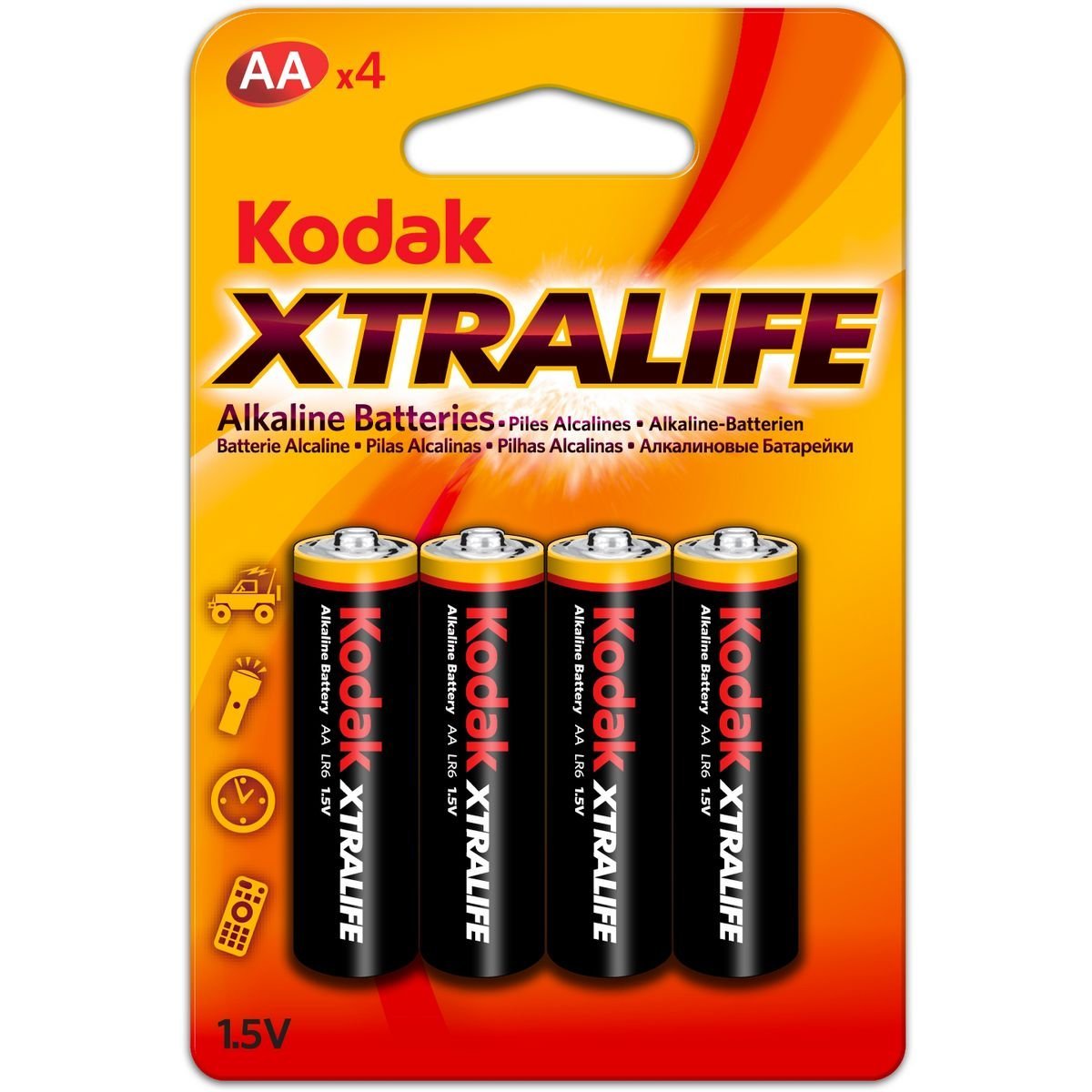 PILAS KODAK XTRALIFE AA -PACK DE 4-