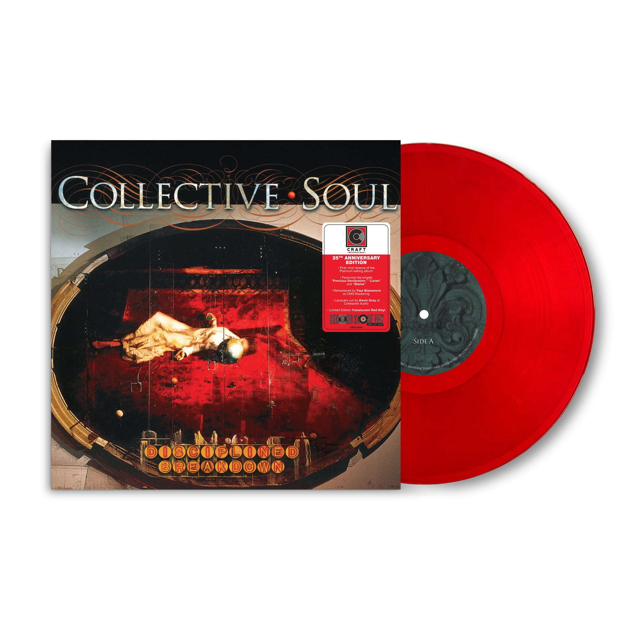 DISCIPLINED BREAKDOWN -VINILO ROJO TRANSPARENTE RSD 2022-