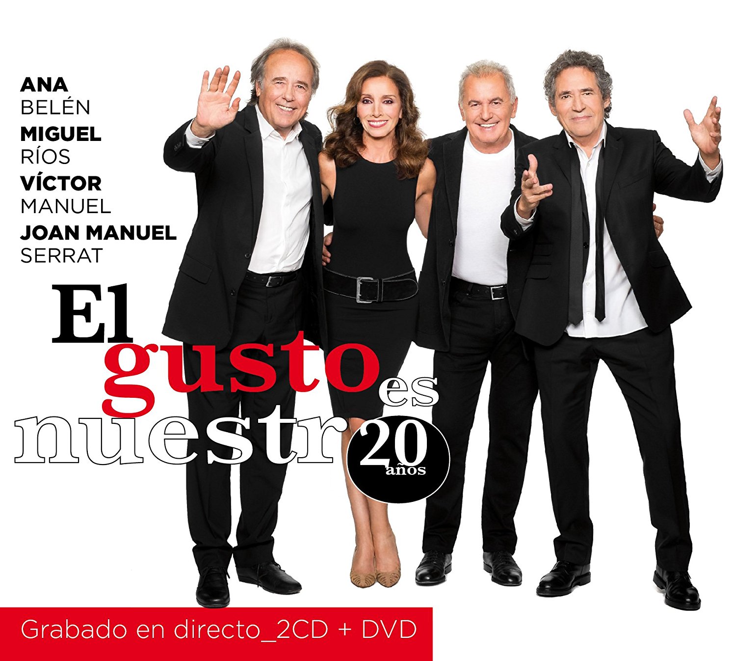 EL GUSTO ES NUESTRO 20 AÑOS -2CD +DVD-