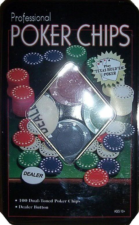 100 FICHAS DE POKER -AMPLIACION-