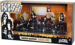 KISS BAND SET SUPERSTARS LIMITED EDITION