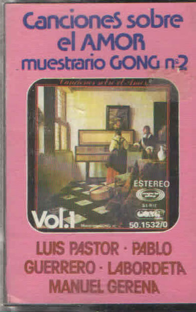 CANCIONES SOBRE EL AMOR MUESTRARIO GONG 2