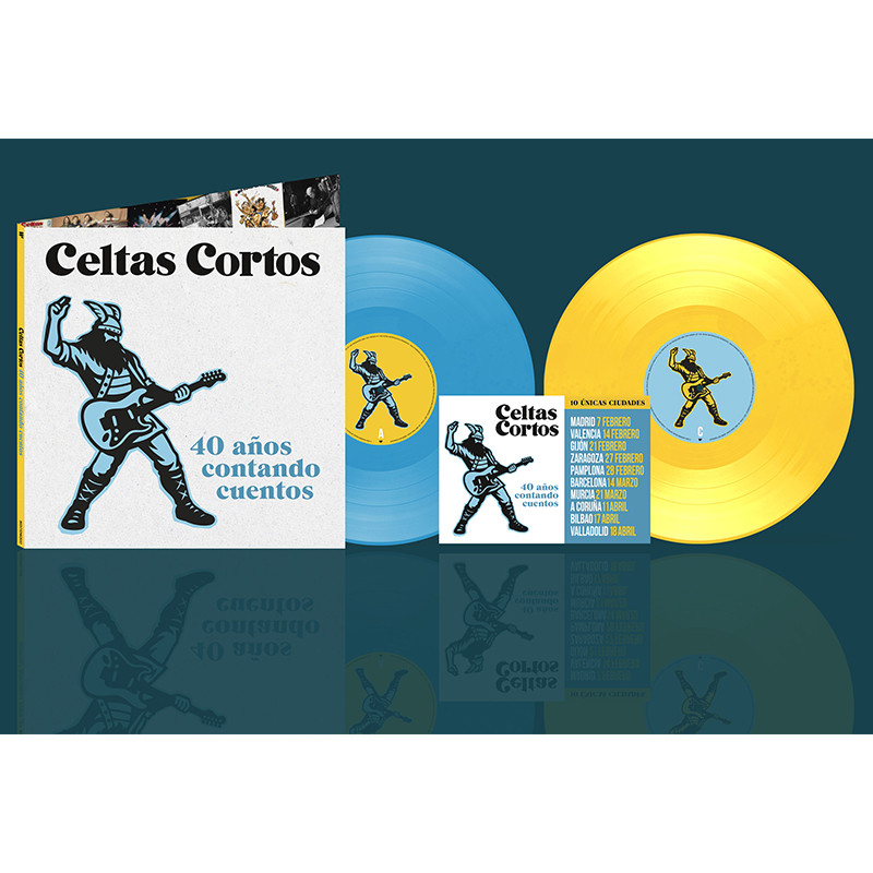 40 AÑOS CONTANDO CUENTOS -VINILO COLOR +TARJETA FIRMADO-