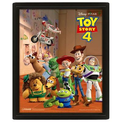 CUADRO 3D TOY STORY 4