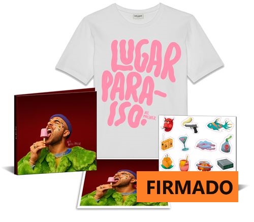 LUGAR PARAISO -+POSTAL FIRMADA +PEGATINAS +CAMISETA-