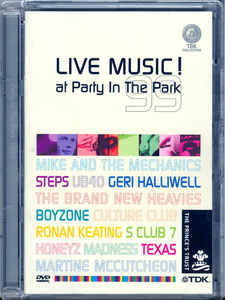 LIVE MUSIC AT PARTY IN THE PARK