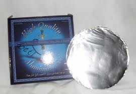 PAPEL LAMINADO ALUMINIO PARA SHISHA -PACK 50-