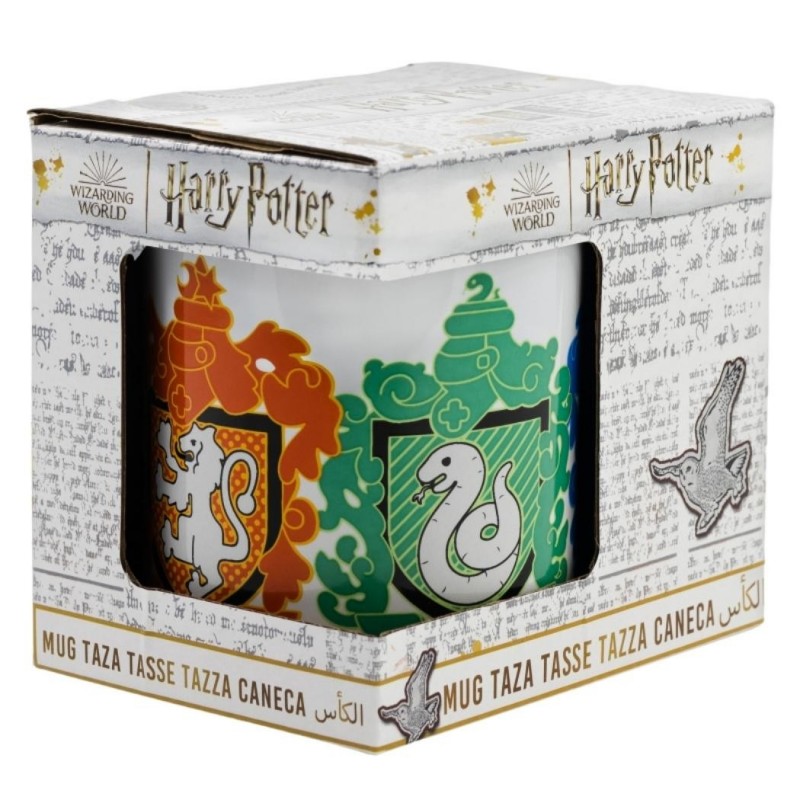 TAZA HARRY POTTER ESCUDOS