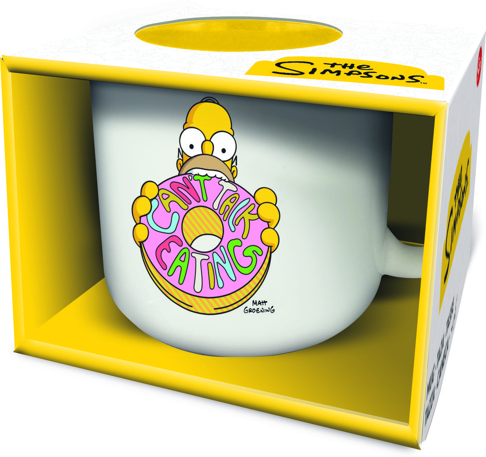 TAZA SIMPSONS HOMER DONUT