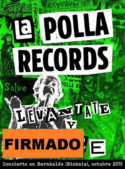 LEVANTATE Y MUERE BARAKALDO 2019 -FIRMADO 2CD +DVD-