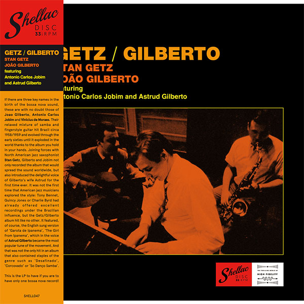 GETZ GILBERTO -VINILO-
