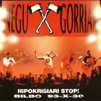 HIPOKRISIARI STOP BILBO 93-X-30 -VINILO-
