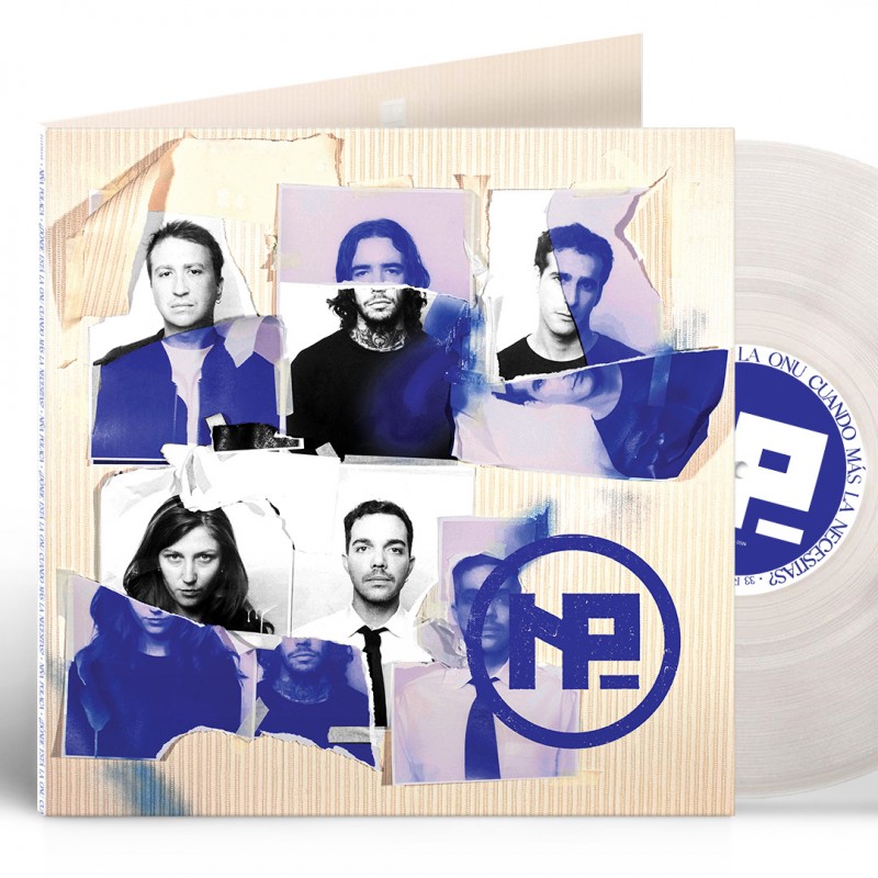 DONDE ESTA LA ONU CUANDO MAS LA NECESITAS -VINILO TRANSPARENTE-