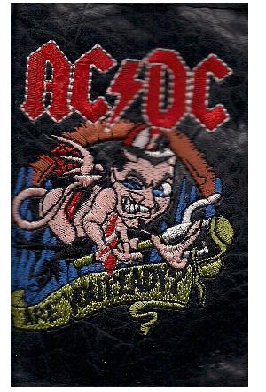 CARTERA AC DC ARE YOU READY + CADENA