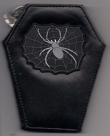 CARTERA ATAUD ARAÑA + CADENA