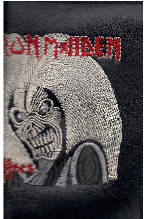 CARTERA IRON MAIDEN KILLER + CADENA