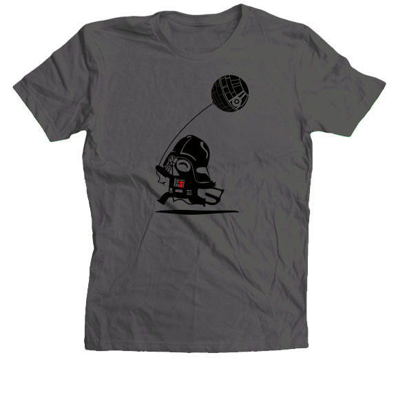 CAMISETA GLOBO VADER -TALLA L-