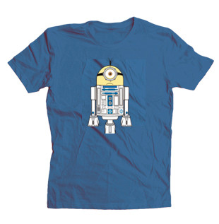 CAMISETA R2D2 MINIOON -TALLA L-