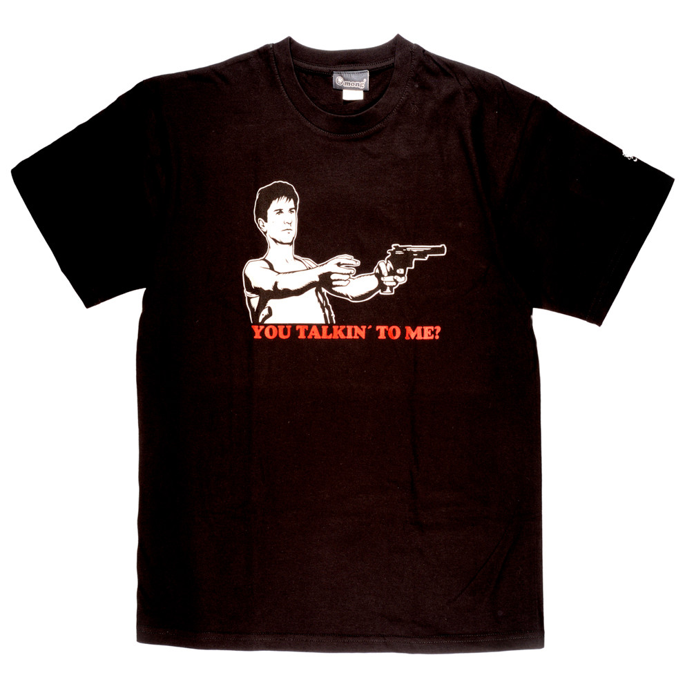 CAMISETA TAXI DRIVER YOU TALKIN TO ME -TALLA M-