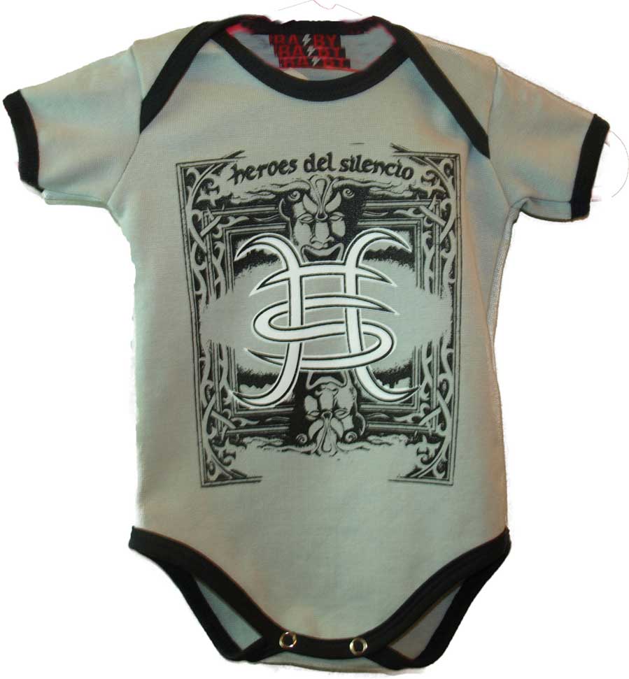 BODY HEROES DEL SILENCIO GRIS -TALLA 6M 12 M-