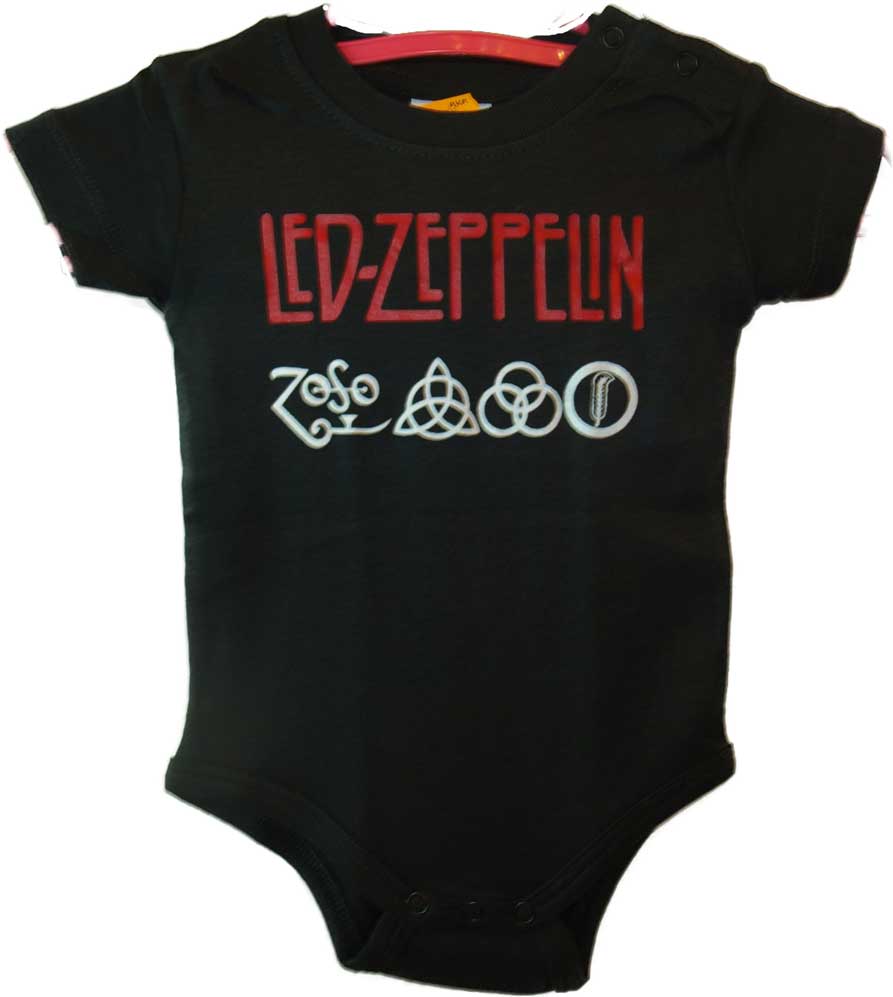 BODY LED ZEPPELIN LOGO -TALLA 6M-