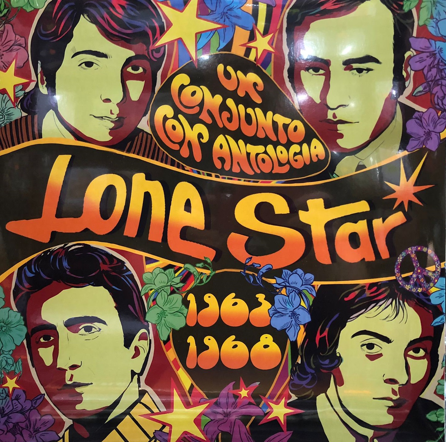 UN CONJUNTO CON ANTOLOGIA 1963 1968 -VINILO-