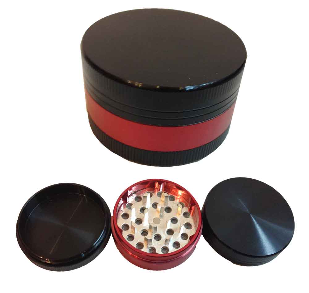 GRINDER ALUMINIO COLORES POLINIZADOR 50mm