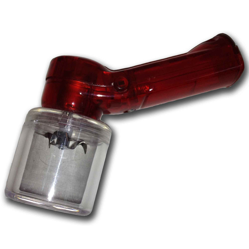 GRINDER ELECTRICO CON DEPOSITO ROJO