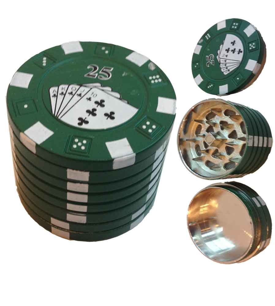 GRINDER FICHAS POKER POLINIZADOR 40mm