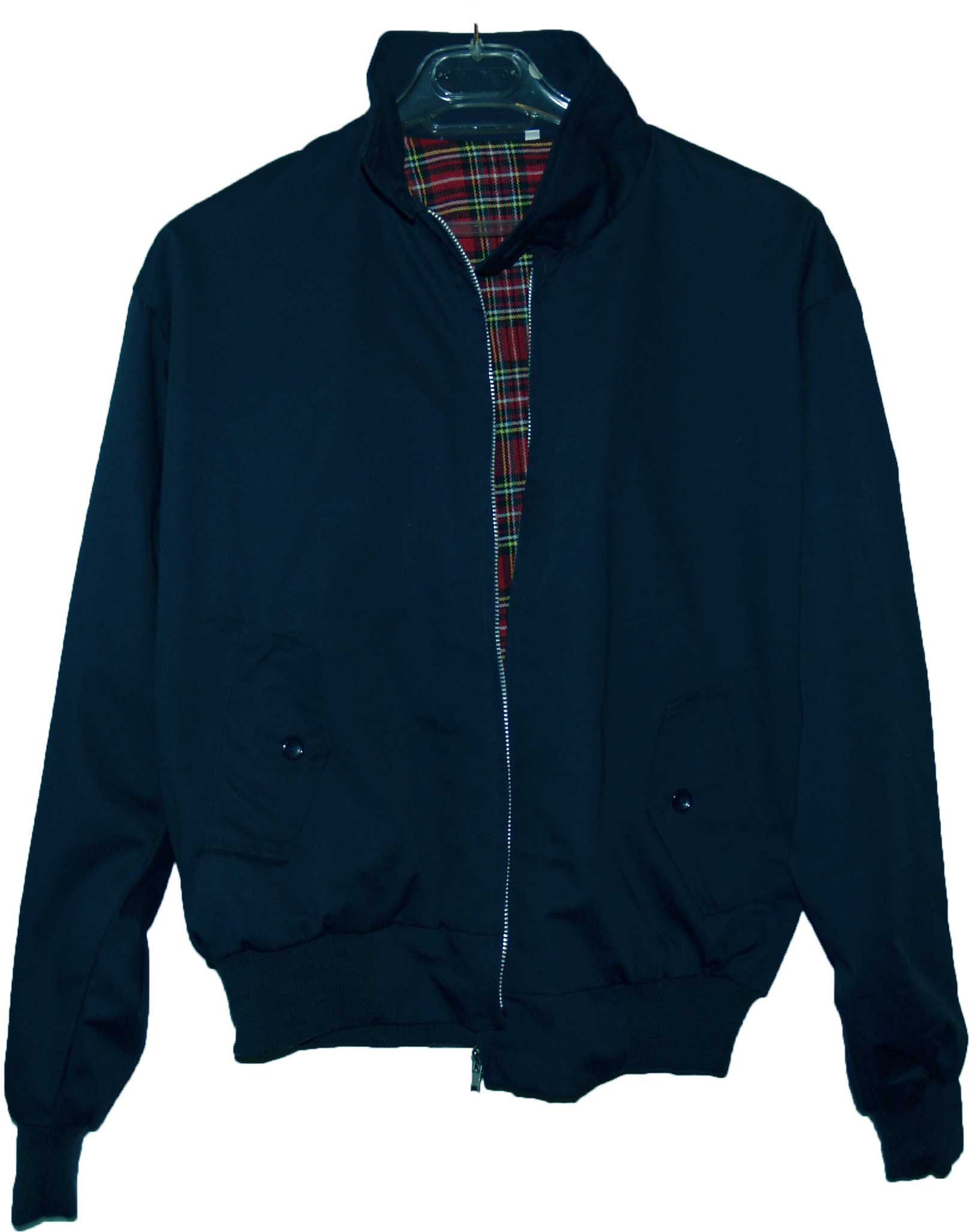 CHAQUETA TIPO HARRINGTON AZUL -TALLA L-