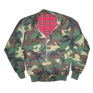 CHAQUETA TIPO HARRINGTON CAMUFLAJE TALLA S