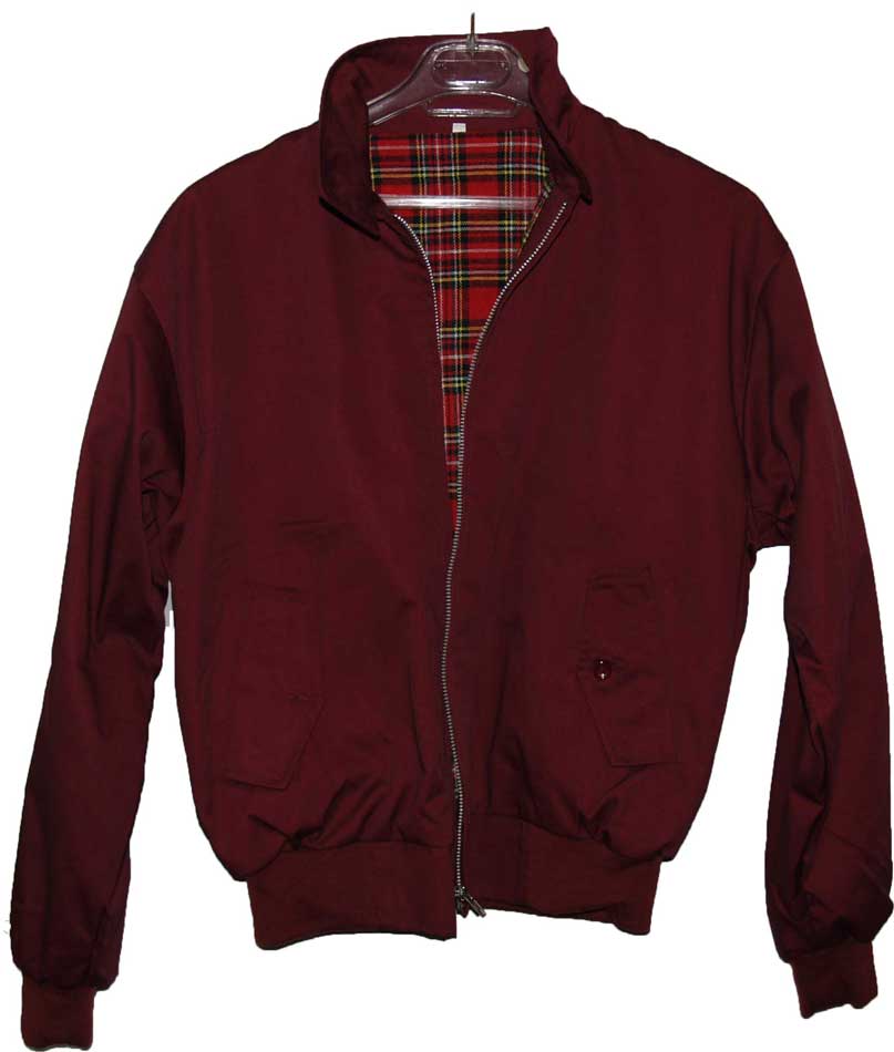 CHAQUETA TIPO HARRINGTON GRANATE TALLA S