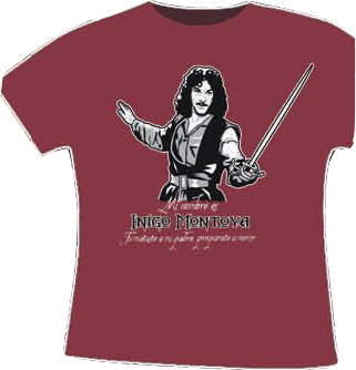 MI NOMBRE ES IÑIGO MONTOYA -TALLA M-