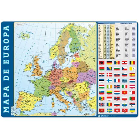 POSTER MAPA EUROPA